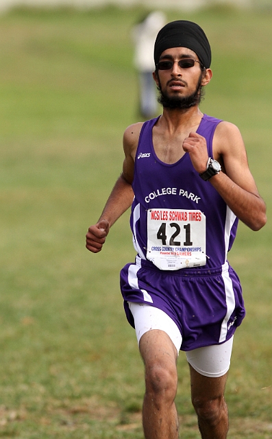 2010NCSXC BD1-2190.JPG - 2010 North Coast Section Cross Country Championships, Hayward High School, Hayward, California